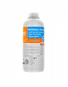 Флокулянт «Wellness Therm»  Средство для очистки воды в бассейне 1 литр